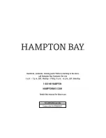 Предварительный просмотр 7 страницы HAMPTON BAY HAYMONT FRS80952T-ST2 Use And Care Manual