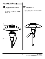 Preview for 13 page of HAMPTON BAY HD10 Use And Care Manual