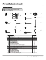 Preview for 5 page of HAMPTON BAY LELAND II Use And Care Manual