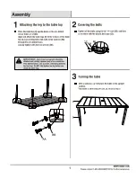 Preview for 5 page of HAMPTON BAY MARSHALL HD14305 Use And Care Manual