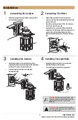 Preview for 5 page of HAMPTON BAY SP-4248A Installation Manual