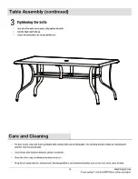 Предварительный просмотр 19 страницы HAMPTON BAY STATESVILLE FCS70357-ST Use And Care Manual