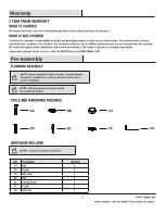 Preview for 3 page of HAMPTONBAY 1000 000 000 Use And Care Manual