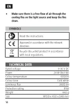 Preview for 14 page of Hamron 025956 Operating Instructions Manual