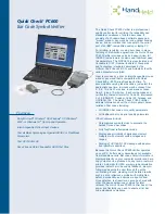 Preview for 1 page of Hand Held Products Quick Check PC600 Specifications