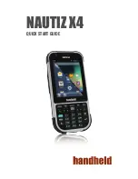 HandHeld Nautiz X4 Quick Start Manual предпросмотр