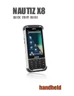 Предварительный просмотр 1 страницы HandHeld Nautiz X8 Quick Start Manual