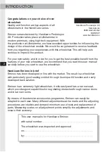 Preview for 2 page of Handicare Emineo User Manual