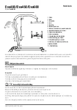 Preview for 75 page of Handicare Eva400 Instructions For Use Manual