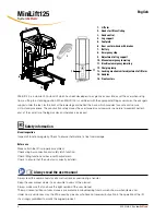 Preview for 4 page of Handicare MiniLift125 User Manual