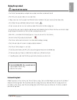 Preview for 7 page of Handicare MiniLift125 User Manual