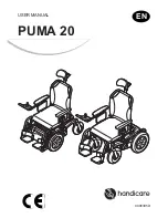 Handicare Puma 20 User Manual preview