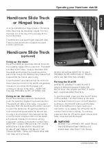 Preview for 11 page of Handicare Simplicity Series User Manual