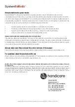 Preview for 16 page of Handicare SystemRoMedic ReTurn7500 Service Manual