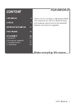 Preview for 3 page of Handicare Xclusive User Manual