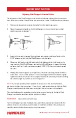 Preview for 5 page of Handler Red Wing 16B Operating Manual