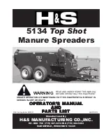H&S 5134 Operator'S Manual And Parts List preview