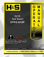 H&S 5215 Operator'S Manual preview