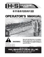 H&S 6118 Operator'S Manual preview