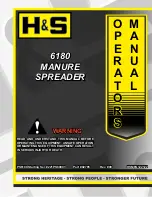 H&S 6180 Operator'S Manual preview