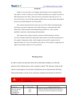 Preview for 4 page of HANLI HL-1000 Series User Manual