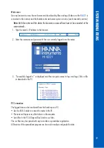 Preview for 39 page of Hanna Instruments HI6221 Instruction Manual