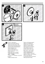 Preview for 5 page of Hans Grohe AXOR Carlton 17615 Series Manual