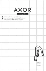 Hans Grohe Axor Citterio 39835 1 Series User Instructions preview