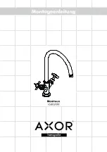 Hans Grohe AXOR Montreux 16802 Series Quick Start Manual preview