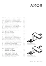 Hans Grohe AXOR MyEdition 110 47070 Series Instructions For Use Manual предпросмотр