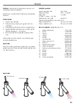 Предварительный просмотр 21 страницы Hans Grohe AXOR Starck 10300000 Manual