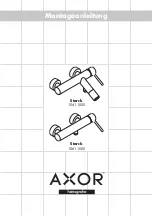 Hans Grohe AXOR Starck 10411 Series Manual preview