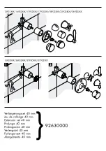 Preview for 3 page of Hans Grohe AXOR Starck 10933 Series Quick Start Manual