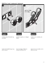 Предварительный просмотр 13 страницы Hans Grohe AXOR Uno 38117 1 Series Installation/User Instructions/Warranty