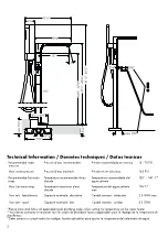 Preview for 2 page of Hans Grohe AXOR Urquiola 11422 1 Series Installation Instructions / Warranty