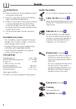 Preview for 6 page of Hans Grohe Axor Urquiola Instructions For Use/Assembly Instructions