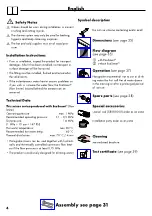 Preview for 4 page of Hans Grohe AXOR Urquiola11041000 Instructions For Use/Assembly Instructions