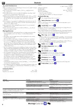 Preview for 2 page of Hans Grohe Croma 220 EcoSmart 27188000 Instructions For Use/Assembly Instructions