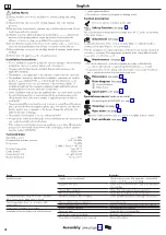 Preview for 4 page of Hans Grohe Croma 220 EcoSmart 27188000 Instructions For Use/Assembly Instructions