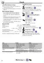 Preview for 8 page of Hans Grohe Focus Eco 31821000 Instructions For Use/Assembly Instructions