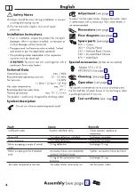 Preview for 4 page of Hans Grohe Focus M41 280 1jet Series Instructions For Use/Assembly Instructions