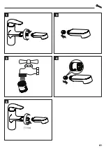 Предварительный просмотр 10 страницы Hans Grohe Focus M42 150 1jet 71814 Series Assembly Instructions Manual