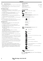 Предварительный просмотр 2 страницы Hans Grohe Raindance Rainfall Assembly Instructions Manual