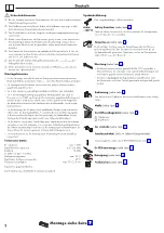 Предварительный просмотр 2 страницы Hans Grohe Raindance Select 2jet Showerpipe EcoSmart... Instructions For Use/Assembly Instructions