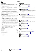 Предварительный просмотр 4 страницы Hans Grohe Raindance Select 2jet Showerpipe EcoSmart... Instructions For Use/Assembly Instructions