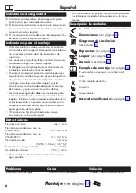 Предварительный просмотр 6 страницы Hans Grohe Rainfinity 250 1jet EcoSmart 26227 Series Instructions For Use/Assembly Instructions