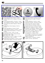 Preview for 44 page of Hans Grohe Rainfinity 250 1jet EcoSmart 26227 Series Instructions For Use/Assembly Instructions