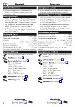 Preview for 2 page of Hans Grohe Rainfinity Porter 500 26843 Series Instructions For Use/Assembly Instructions