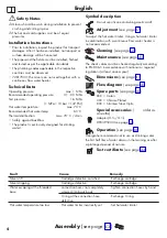 Preview for 4 page of Hans Grohe Talis M51 200 2jet 72813 Series Instructions For Use/Assembly Instructions