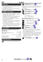 Preview for 4 page of Hans Grohe Talis S 80 72010 Series Instructions For Use/Assembly Instructions